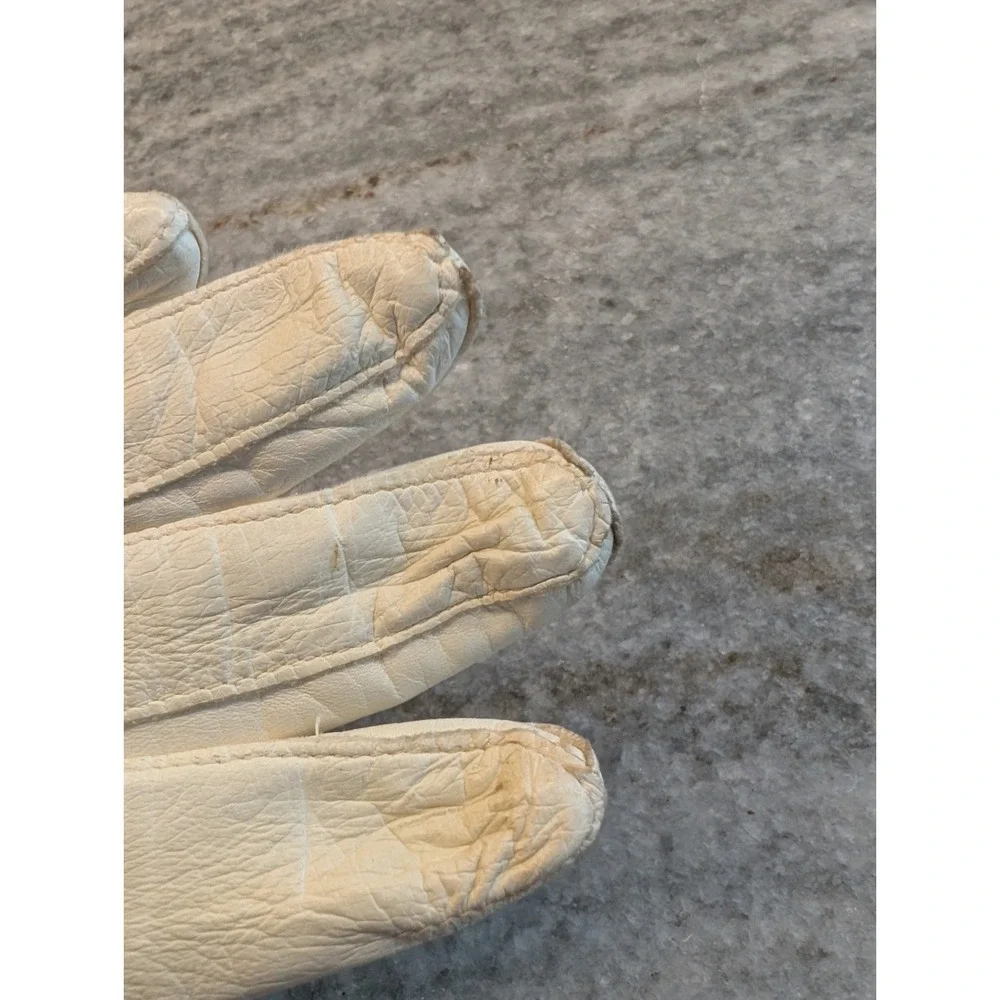 Vintage‎ Womens Gloves, Size 7, White